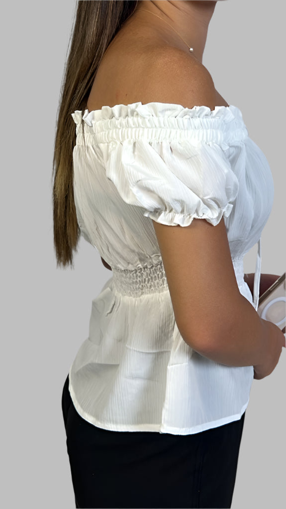 Guess Jeans Top White