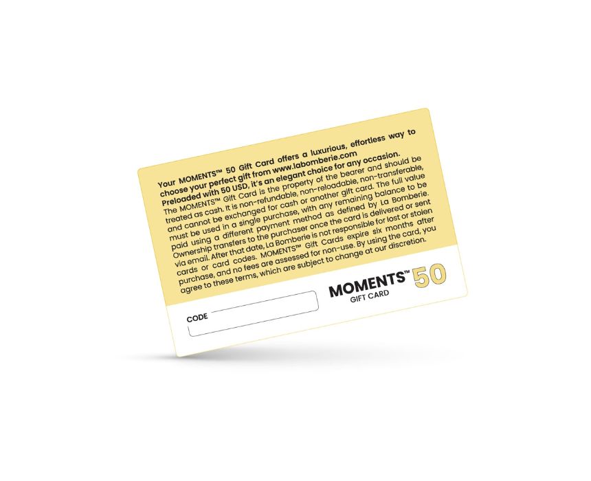 La Bomberie Moments 50 Gift Card 50 USD