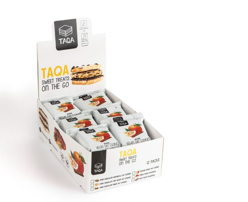 Vegan Oat Orange Cookies Box