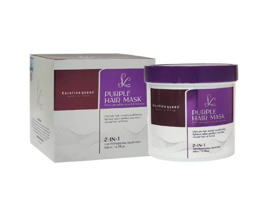 Keratine Queen Purple Hair Mask