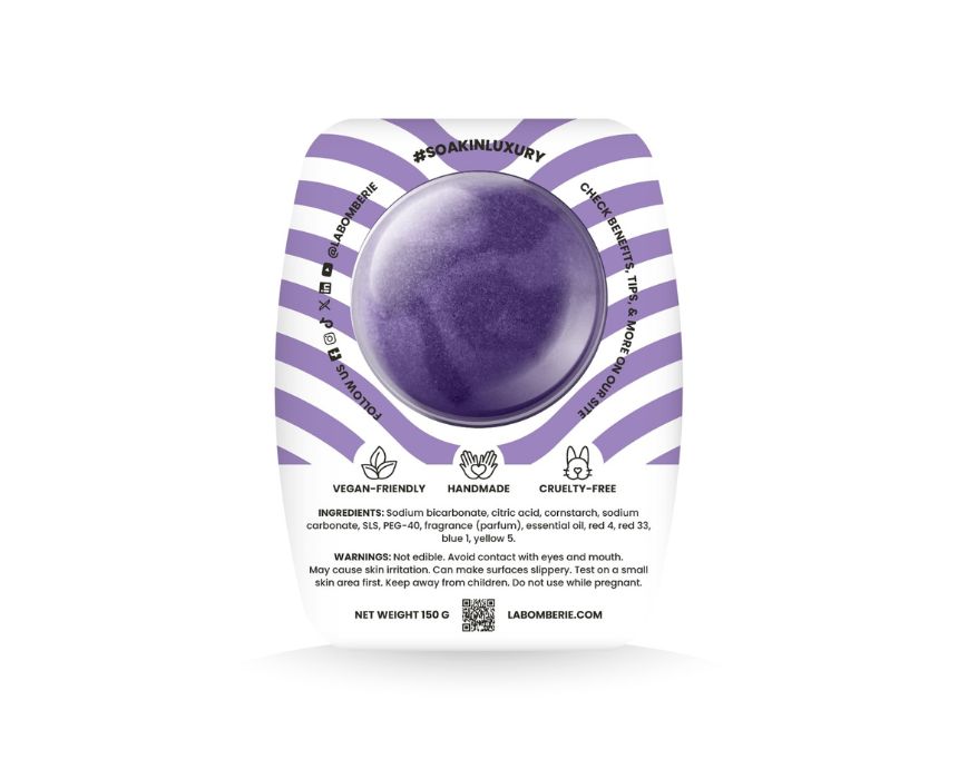 Purple Haze Lavender Bath Bomb
