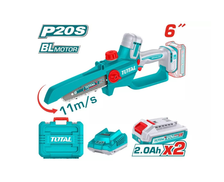 Total Cordless Mini Chain Saw