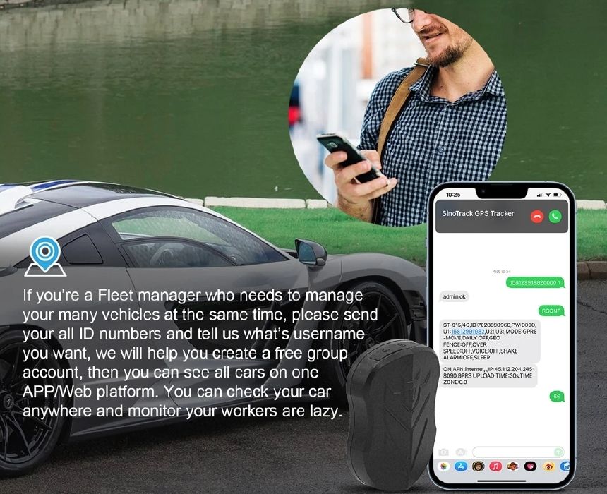 GPS Vehicle Tracker Waterproof ST-905L
