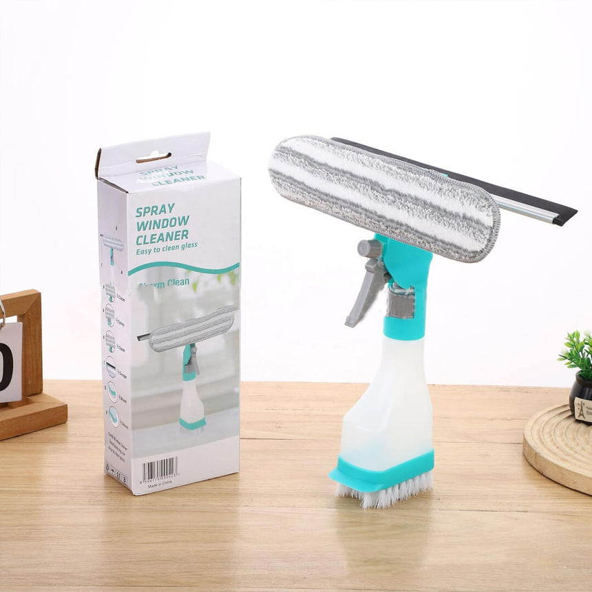 Window wiper and scraper tool for home and car