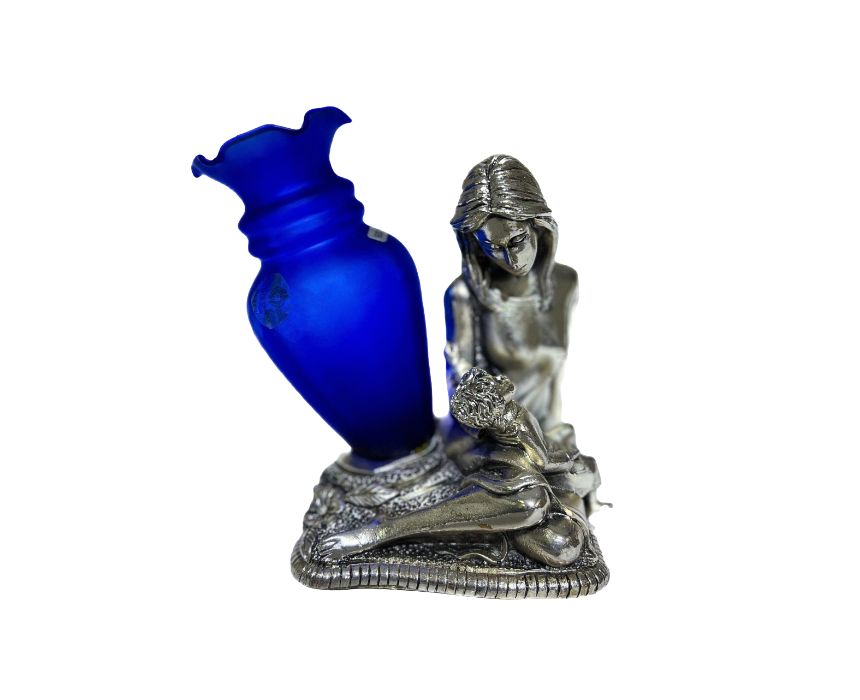 Mother and Child Opaline Glass Sculpture ARG 925