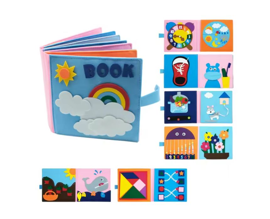 Busy Felt Quiet Book