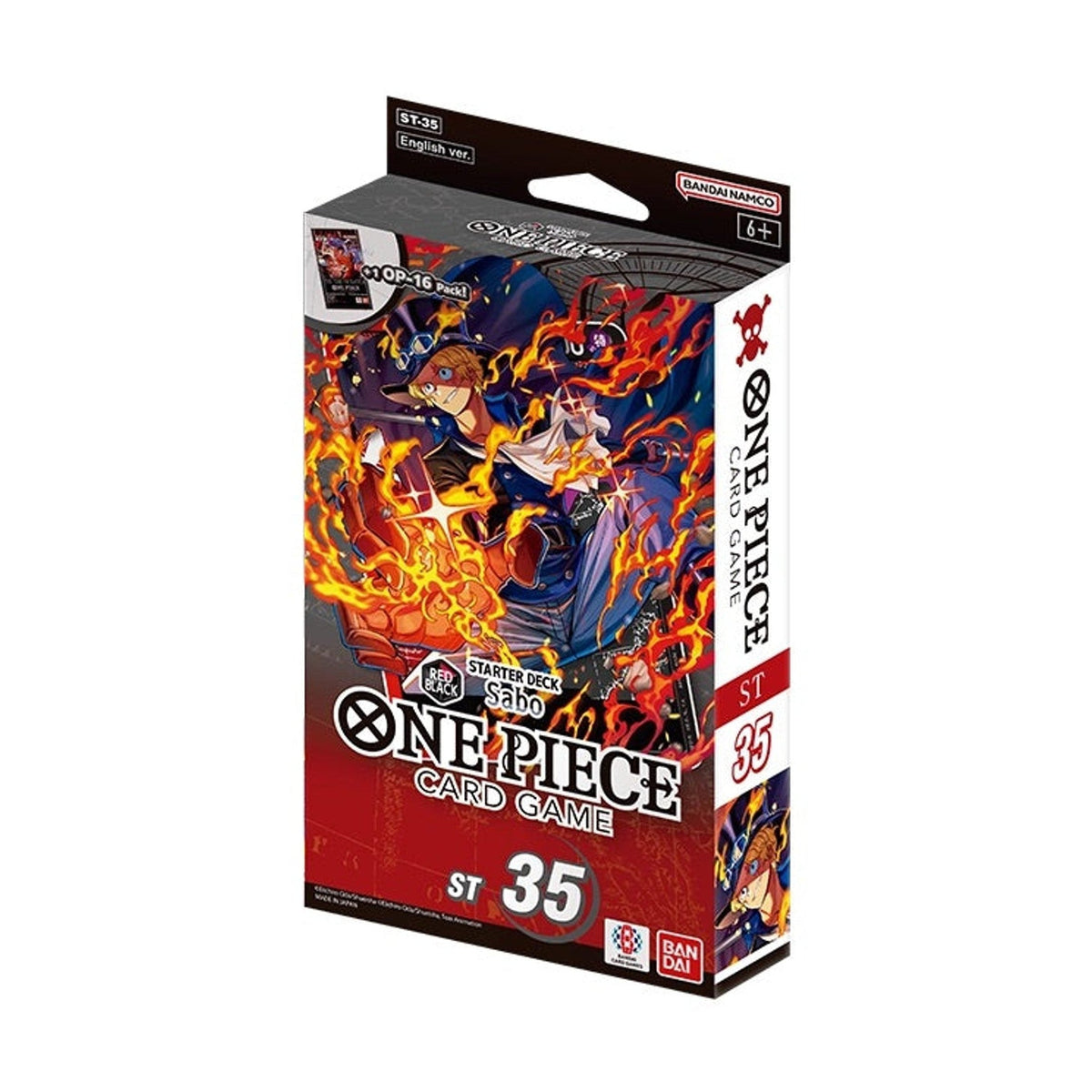 One Piece TCG Starter Deck 35: RED/BLACK Sabo by NEW LAND