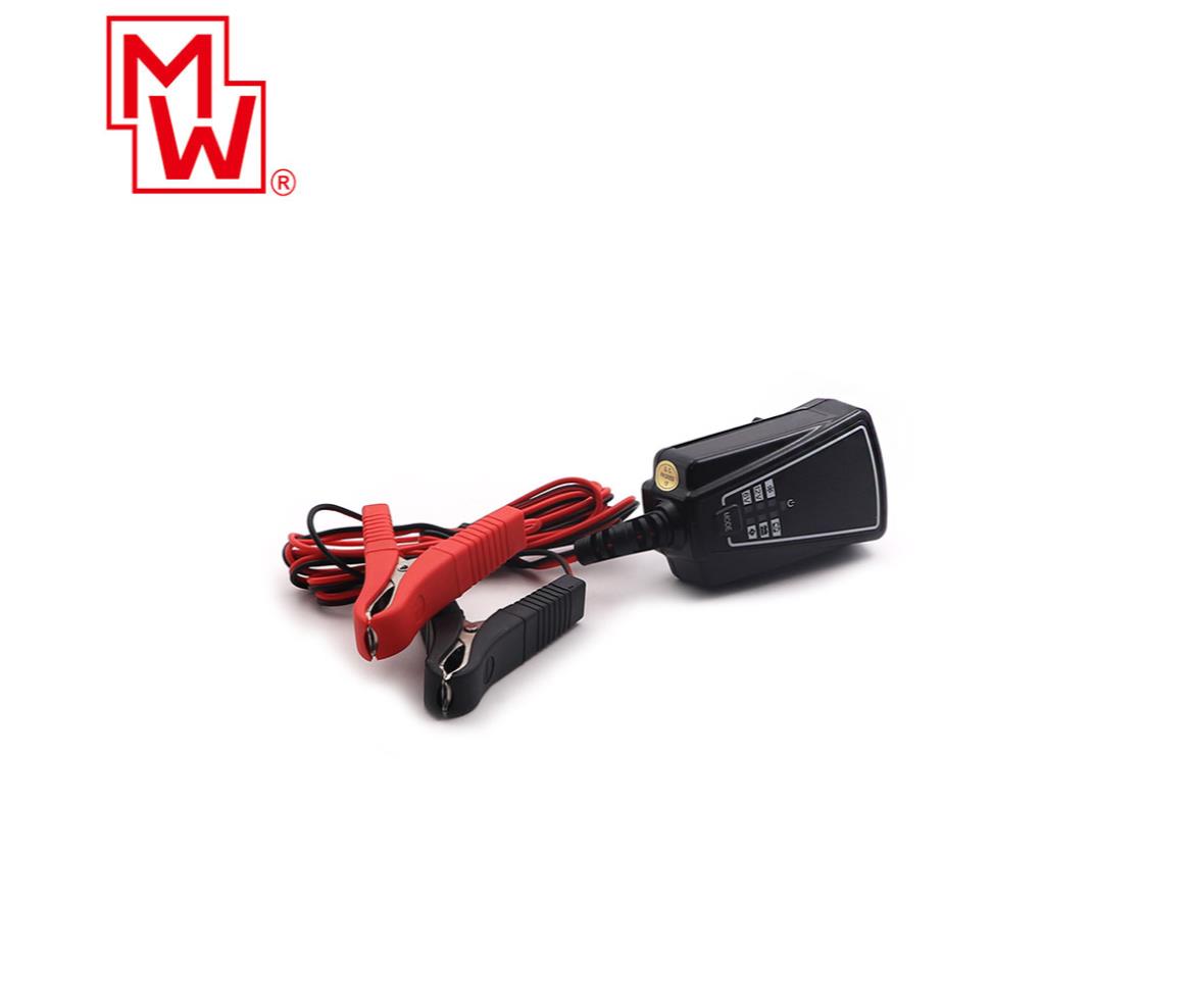 Charger Battery - Lead Acid - Automatic - 6 & 12V 1A - MW