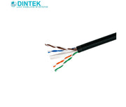 Dintek CAT6 UUTP Network Cable 0.5mm Roll 305m Outdoor