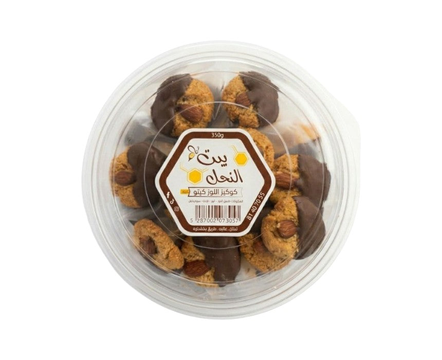 Nahl Keto Almond Cookies 350g Bait Al