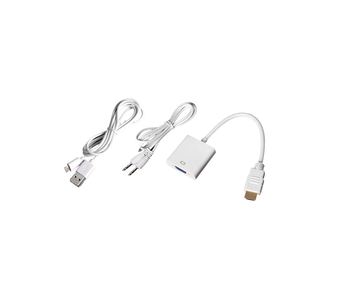 HDMI Male to VGA Female Video Converter Cable 0.15m