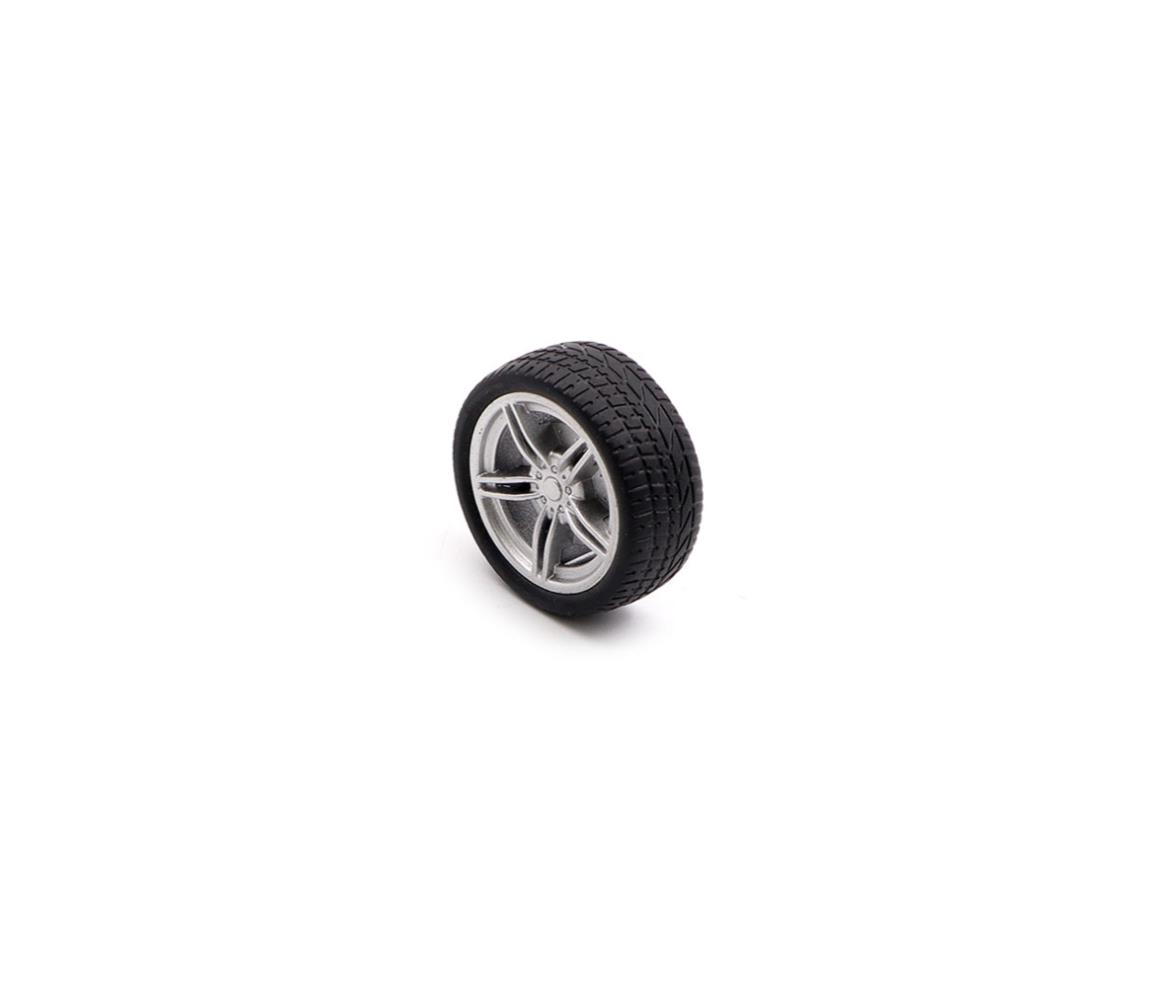 Wheels - 40mm - Silver Rim