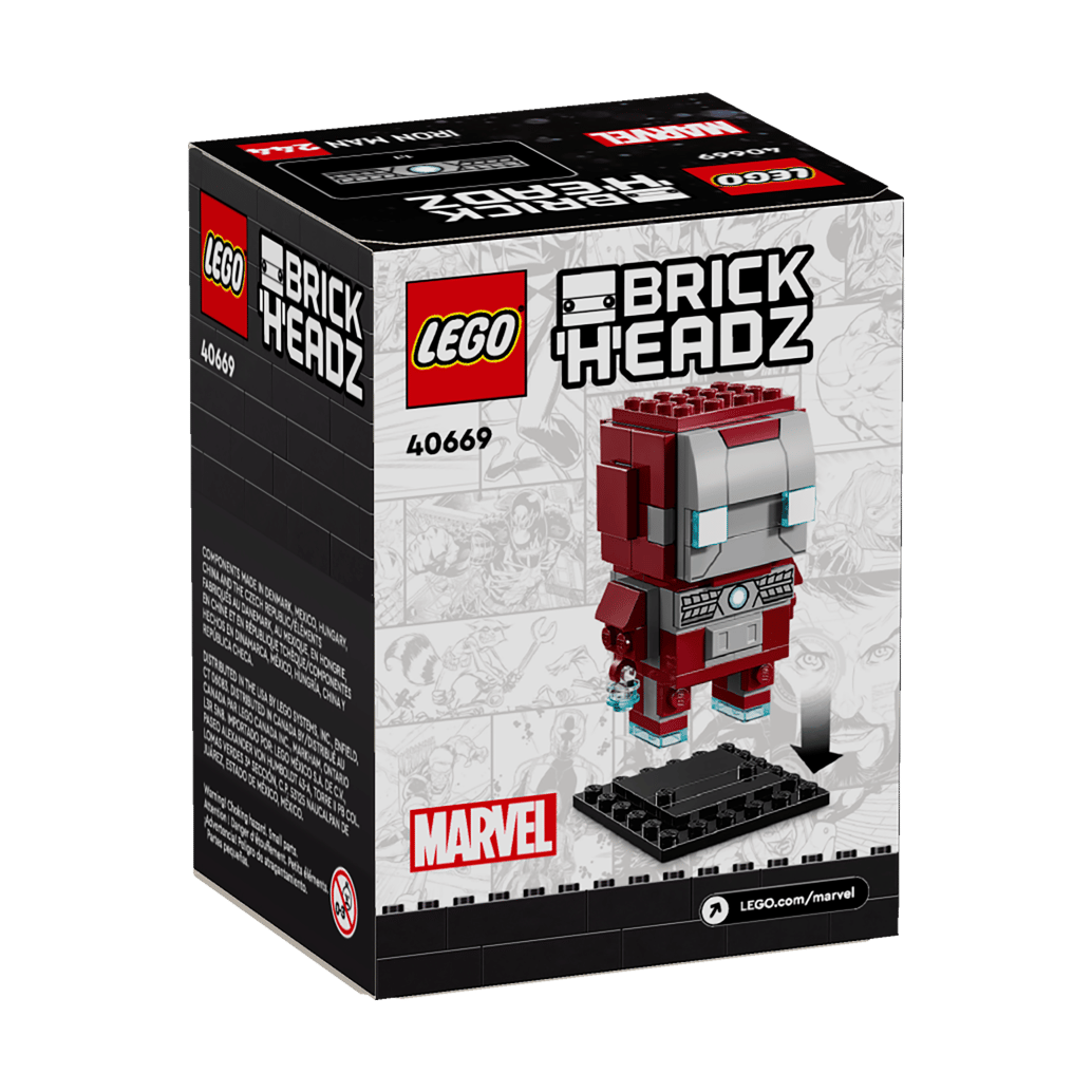 LEGO Marvel BrickHeadz: Iron Man MK5 (40669) by LEGO