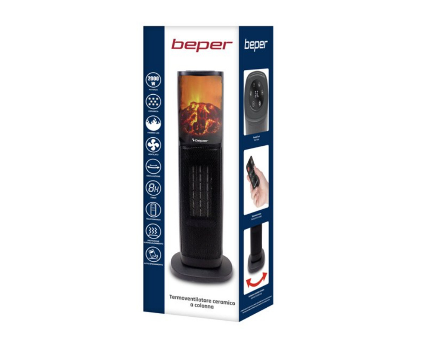 Beper PTC Tower Fan Heater