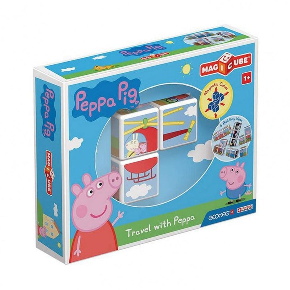 Geomag Magicube Travelling with Cuddly Pig, One Size by Geomag
