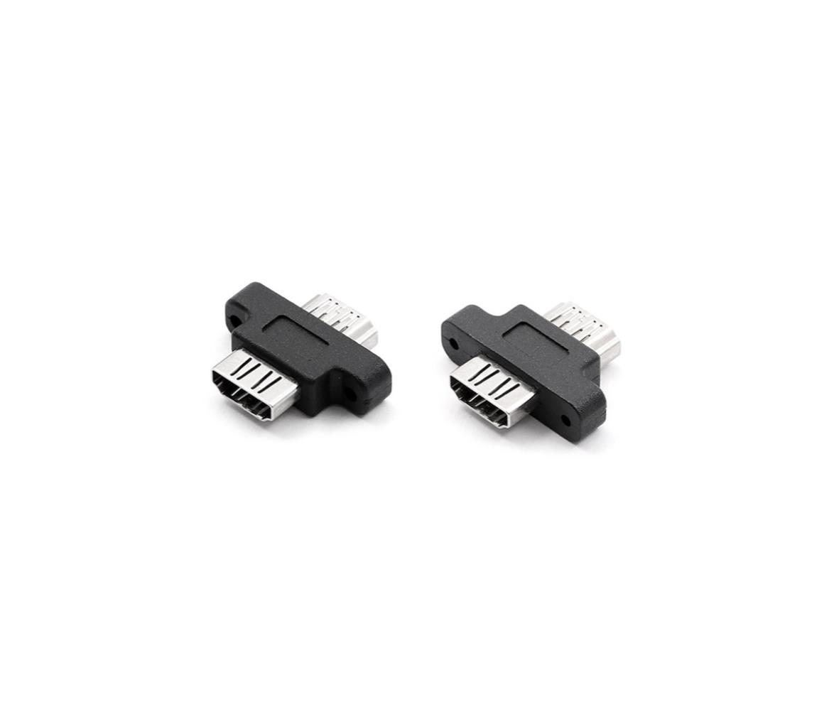 Audio Video Adapter HDMI to HDMI Female Coupler Rack
