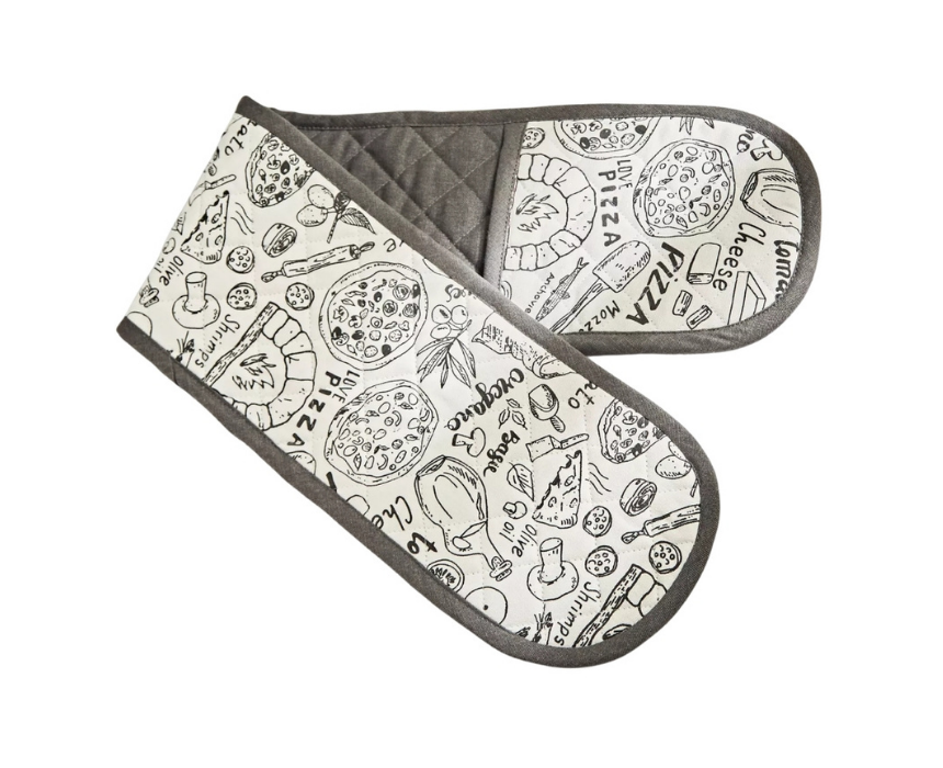 Pizzeria Double Oven Gloves Cotton