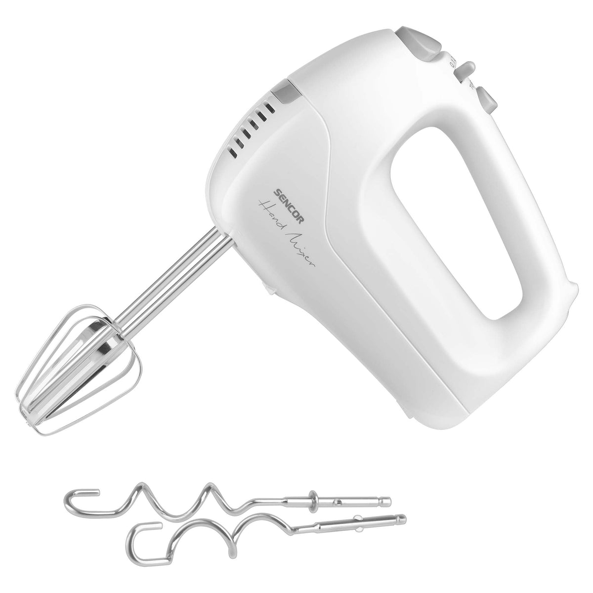 200W Cake Hand Mixer, White Cake Mixer 200W Cake Hand Mixer, White 200W Cake Hand Mixer, White Sencor