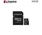 Kingston Micro SDXC Card 64GB Class 10 with Adapter SDCS2