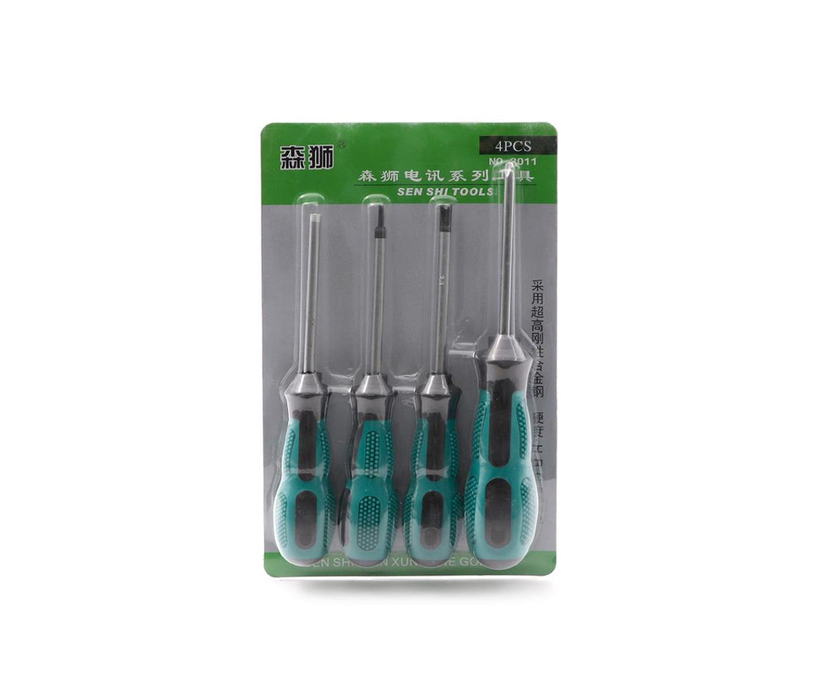 Screwdriver Set - Triangle Type - 4 Pcs