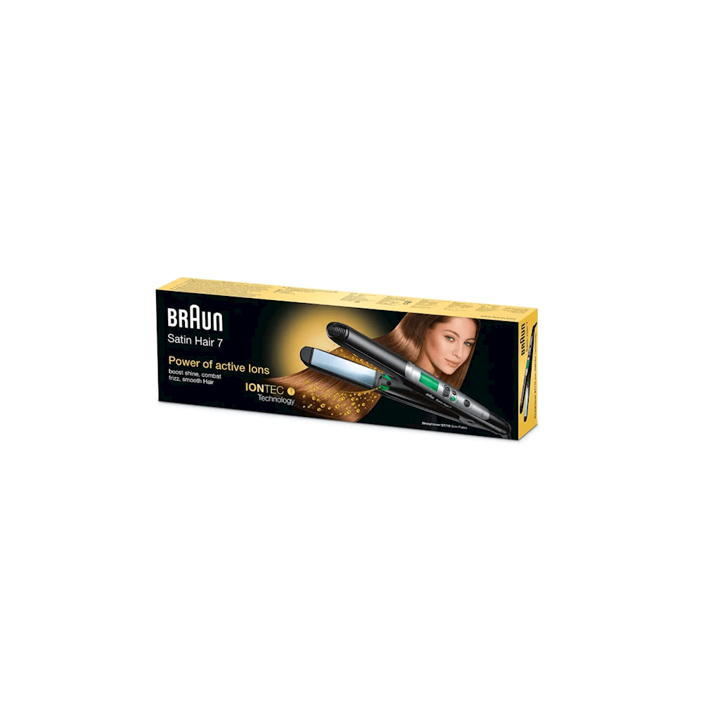 Ceramic Hair Straightener BRST710E  Ceramic Hair Straightener BRST710E Ceramic Hair Straightener BRST710E Braun