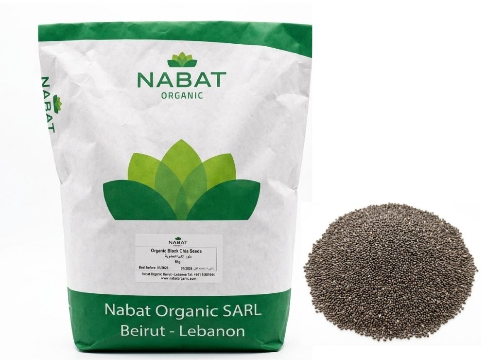 Nabat Organic Chia Seeds Loose