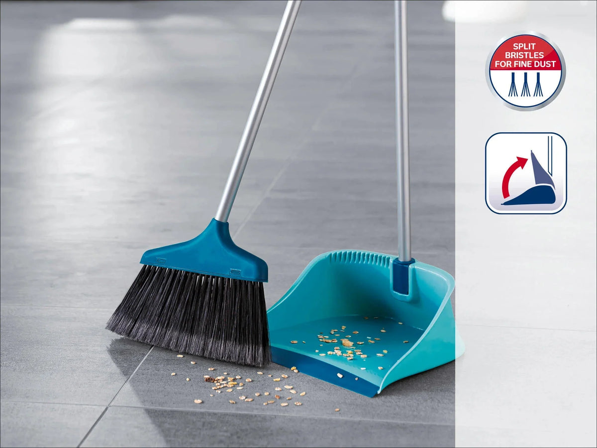 Sweeper Set With Handle & Open Dust Pan Home cleaning Sweeper Set With Handle & Open Dust Pan Sweeper Set With Handle & Open Dust Pan LEIFHEIT