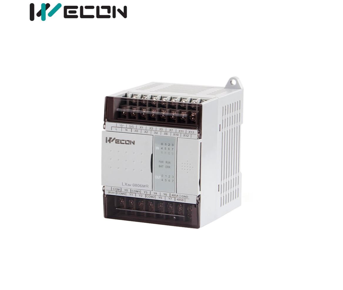 Wecon PLC - Main Unit - LX3V-0806MR - 220V - Relay Output
