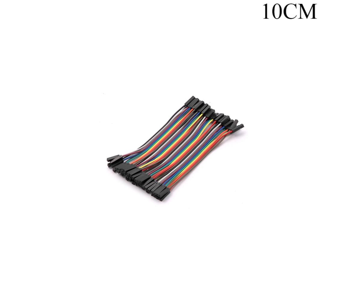 Jumper Wire Dupont Female to Female 100x2.54mm 40 Pcs