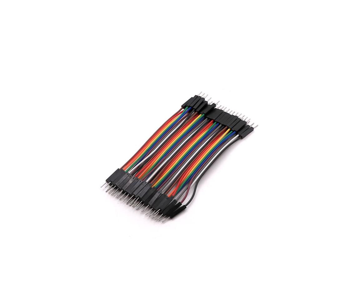Jumper Wire Dupont Male to Male 100x2.54mm 40 Pcs