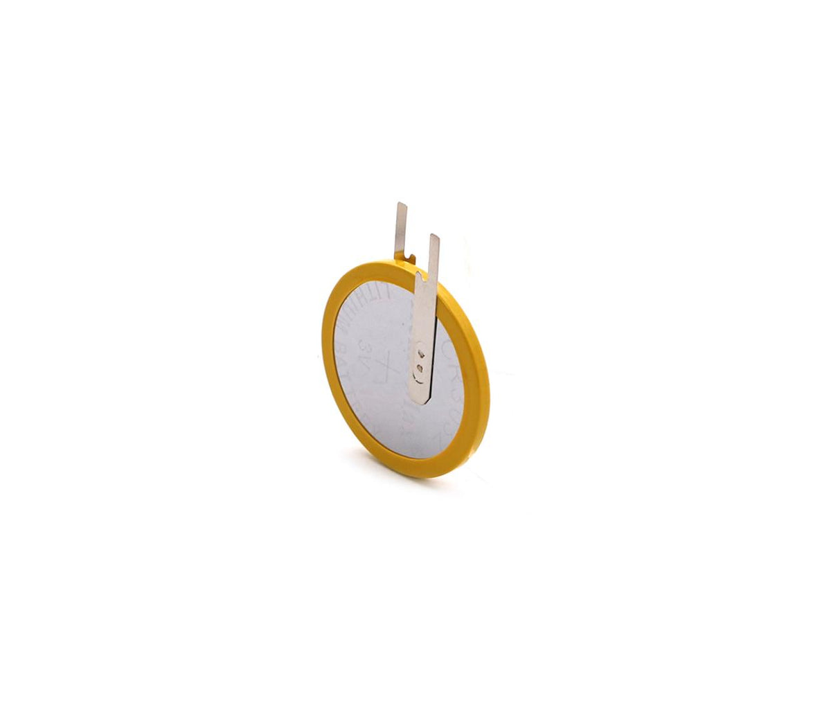 Lithium Coin Battery CR3032 3V Solder Tag Vertical