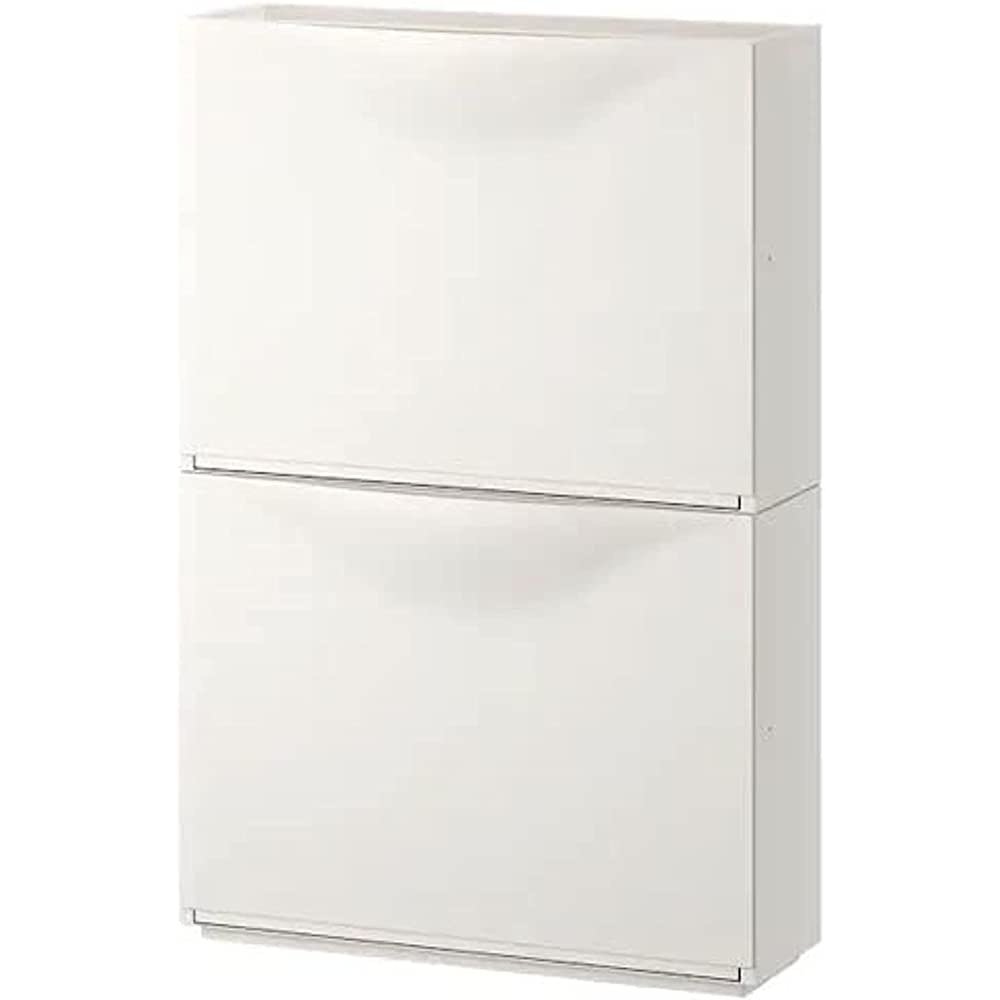 IKEA Shoe Cabinet Compact Stackable 52x18x39 cm White
