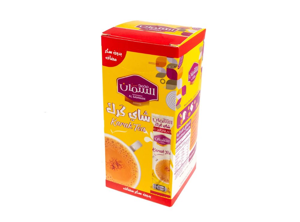 AL Samman Karak Tea With Cardamom And Saffron 10 Packets