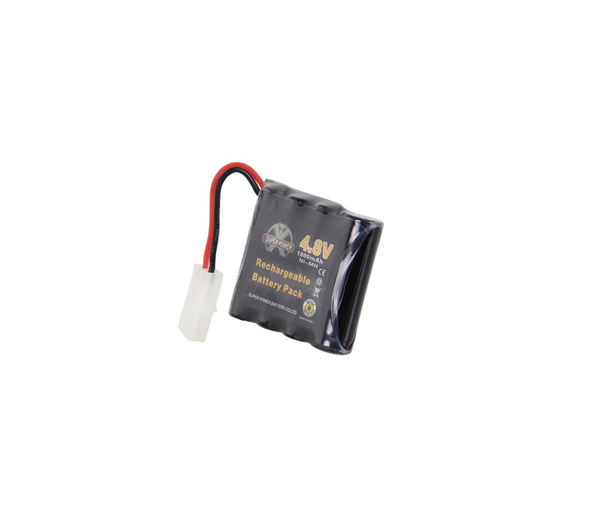 AA 4-Pack Ni-MH Rechargeable Battery 4.8V Electric Toy Car