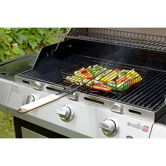 Non-Stick Grill Basket With Handle Outdoor Grill Accessories Non-Stick Grill Basket With Handle Non-Stick Grill Basket With Handle CharBroil