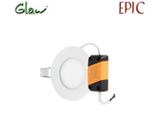 LED Panel Round 3W 73mm Warm White