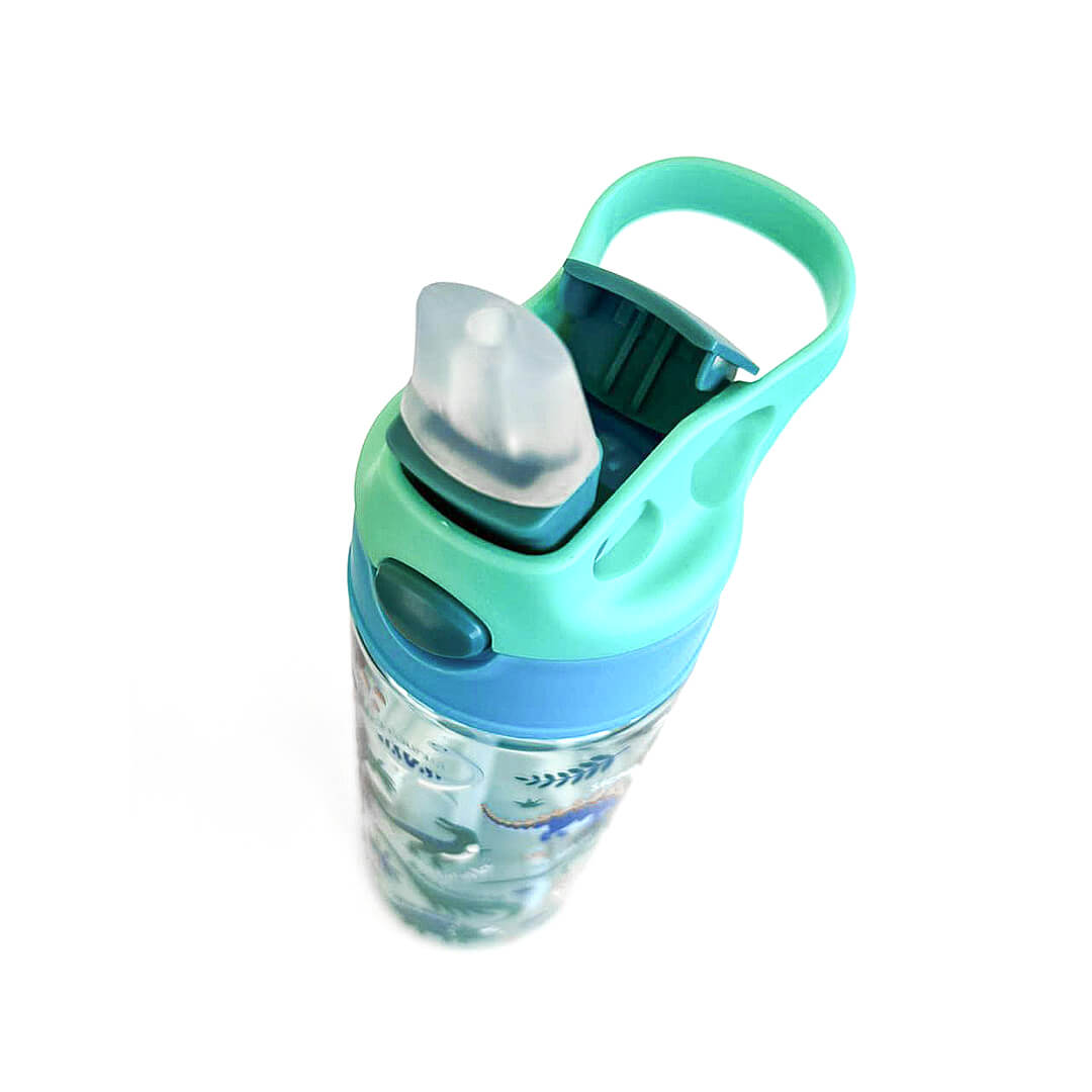 420 ml BPA-Free Water Bottles for Boys - Dino & Football