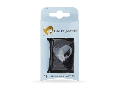 Lady Jayne Sporties Hair Elastics 18 Pieces