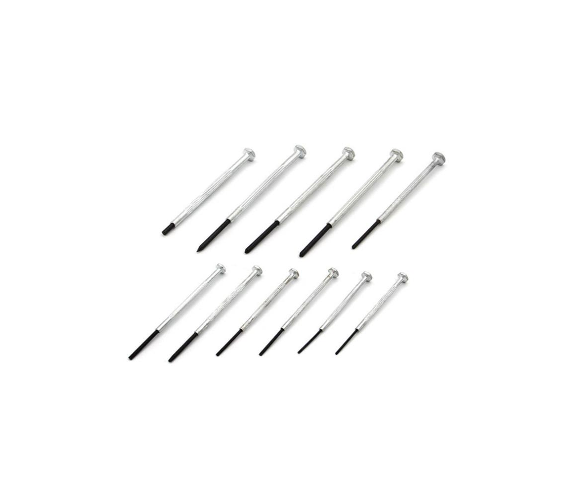 Screwdriver Set - Precision - Phillips & Slotted - 11 Pcs