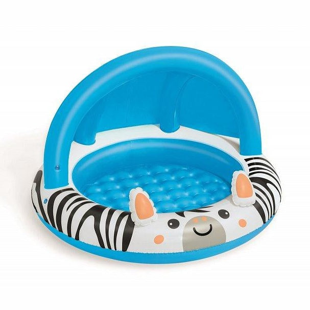 Bestway Safari Fun Inflatable Baby Pool with UV Sunshade by Bestway