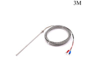 Temperature Sensor K-Type Threaded M6x150mm 3m
