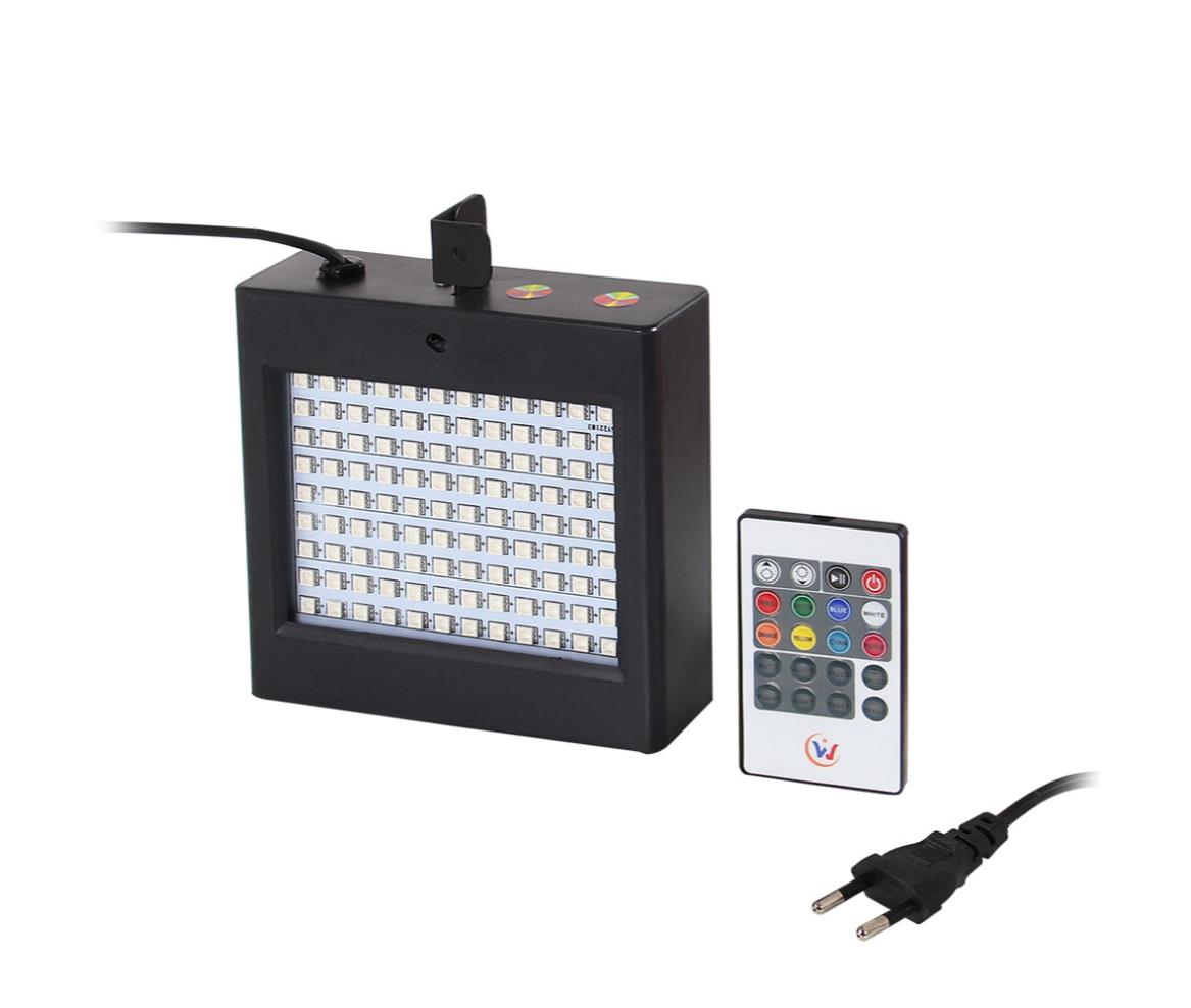 Flasher - 220V AC 10W - 108x LED - Strobe - RGB