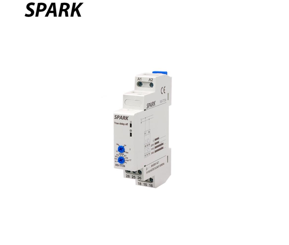 Multi-Function Manual Din Rail Timer Switch Off Delay