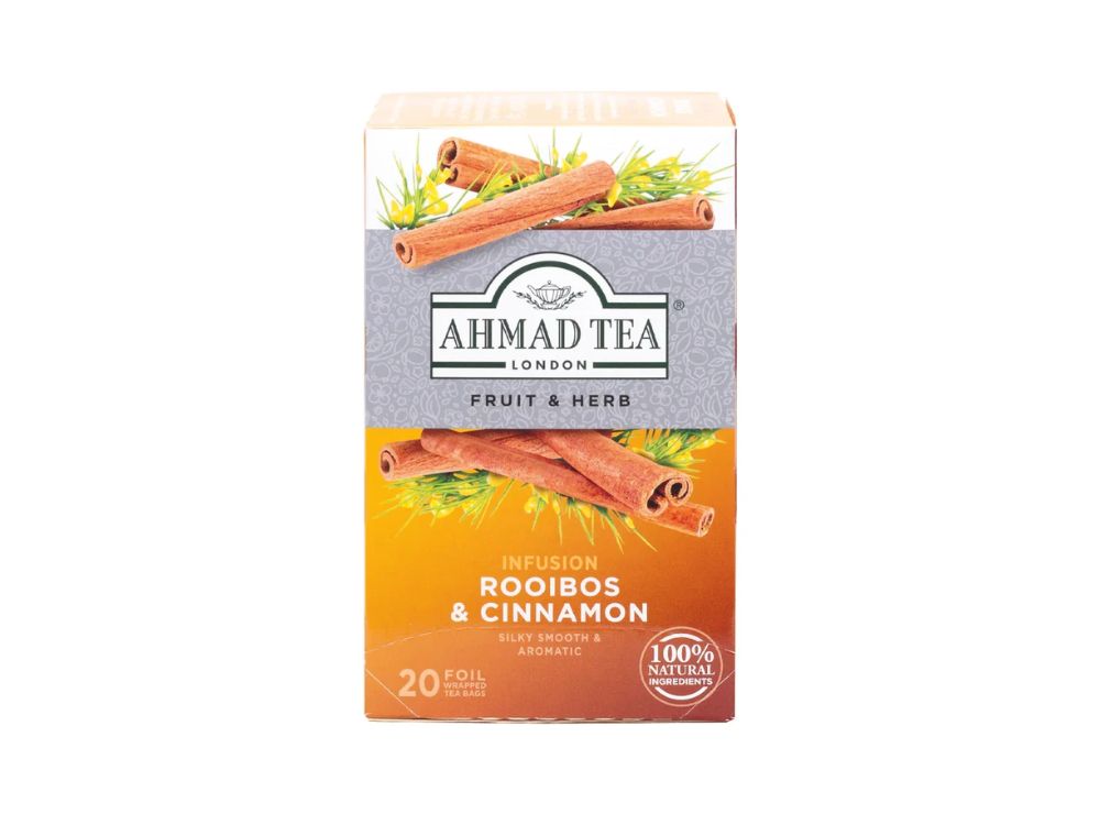 Ahmad Tea Rooibos and Cinnamon Infusion 20 Bags