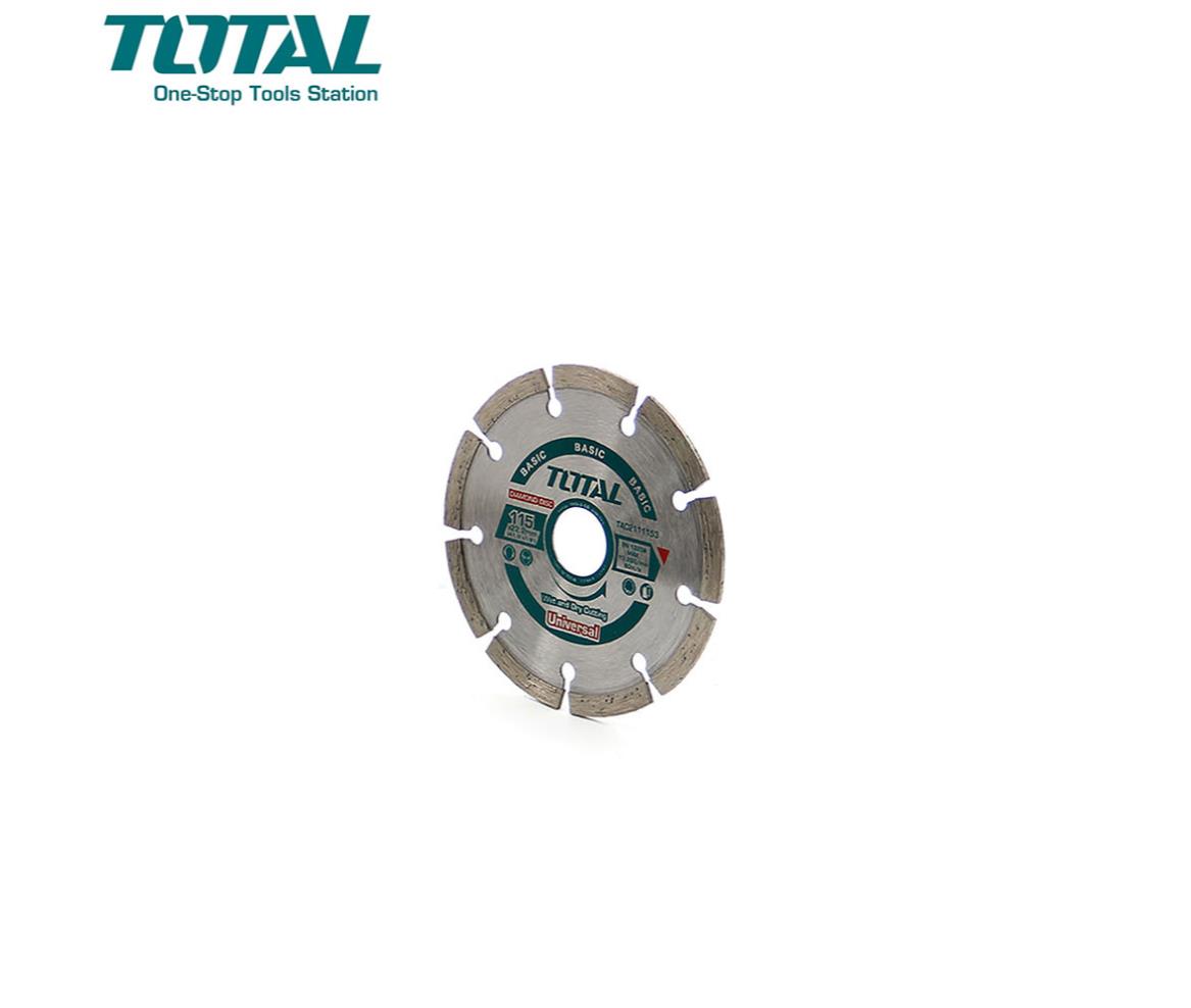 Angle Grinder - Cutting Disc - Metal - 115x7.5x22mm - Total