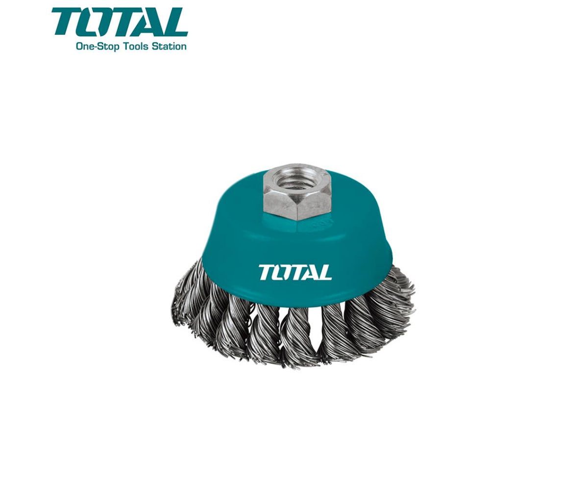 Total Drill Bit Wire Cup Brush 100mm