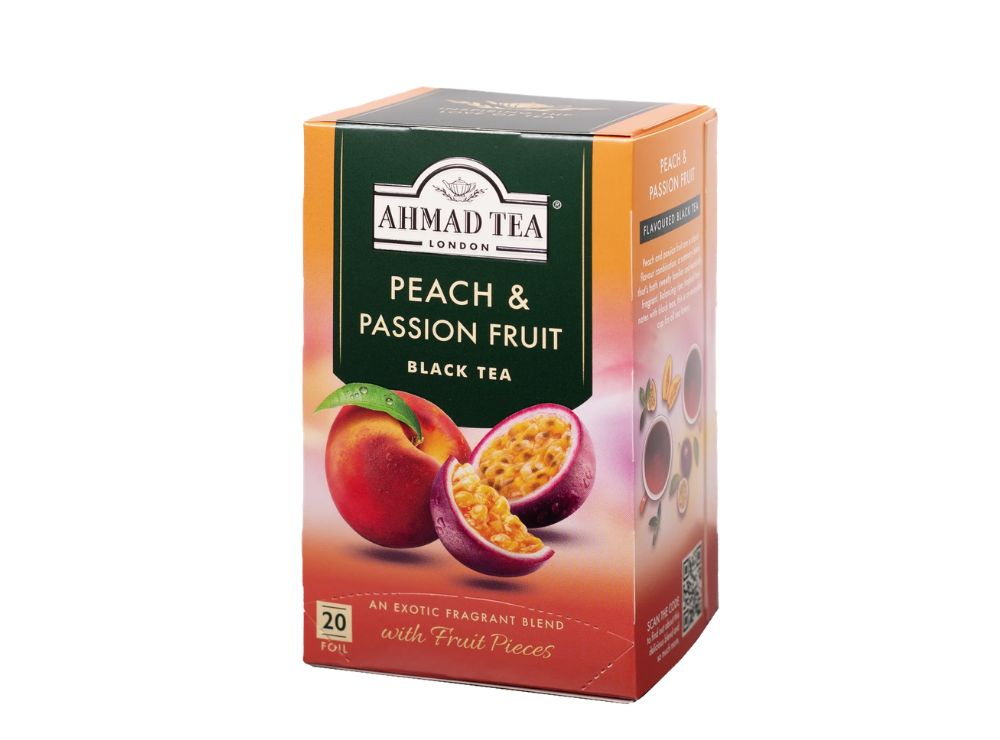 Ahmad Tea Peach and Passion Fruit Black Tea 20 Bags