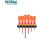 Screwdriver Set - Insulated Shank - 6 Pcs - Total