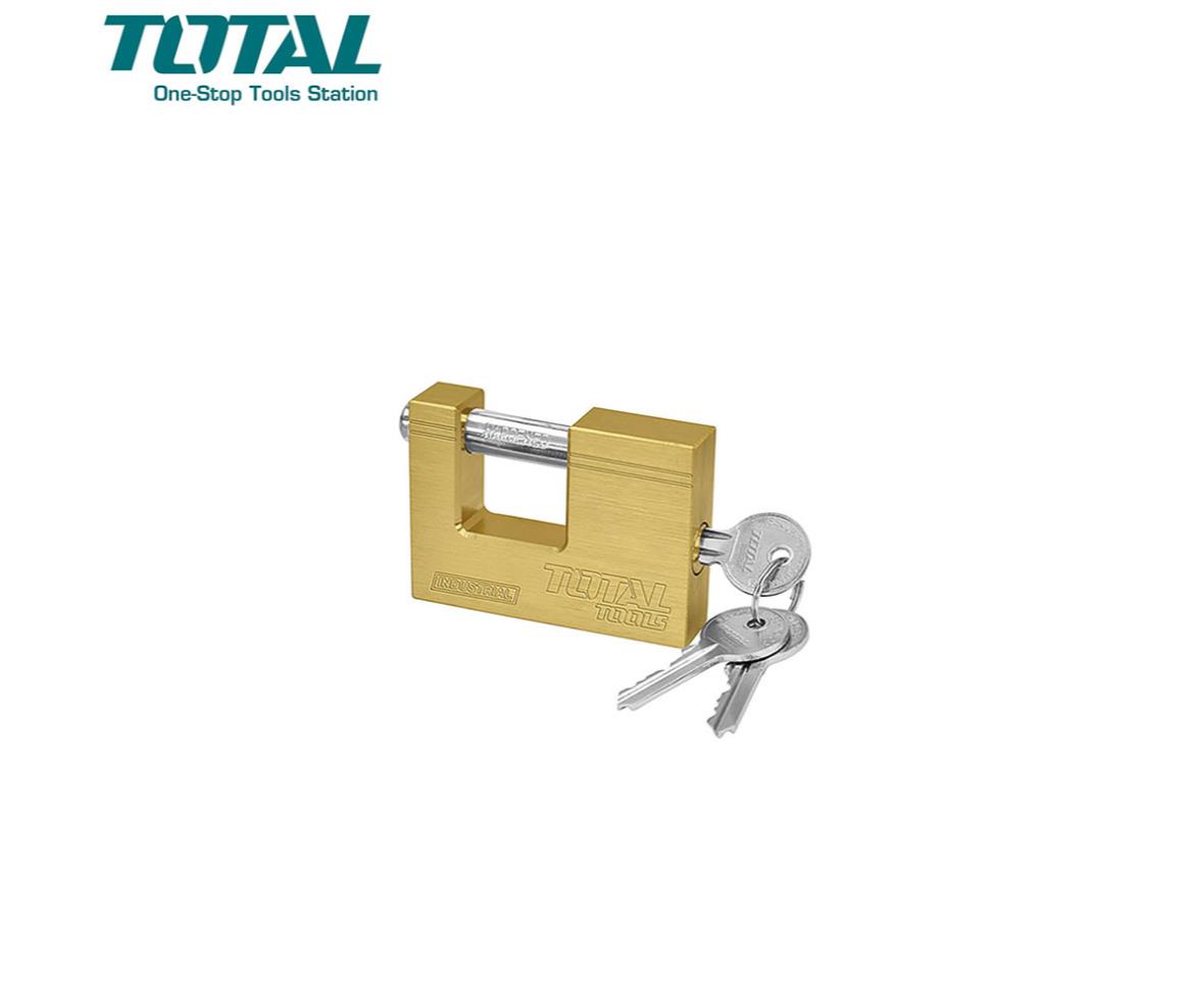 Brass Block Padlock - 70mm - Total