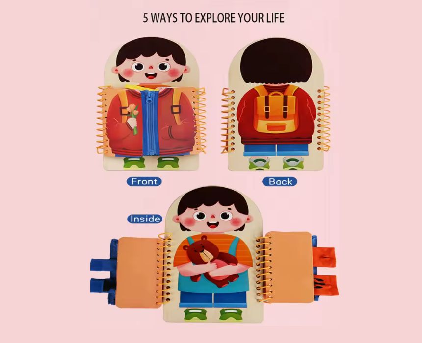 Busy Board Sensory Toy